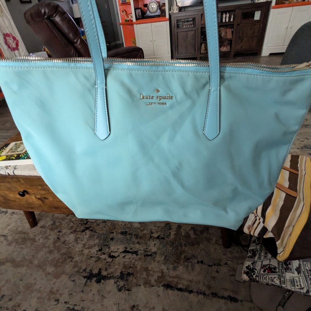 Kate Spade Blue Tote Bag